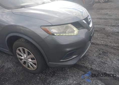 2015 Nissan Rogue S из США, поврежденный, VIN KNMAT2MV3FP544604